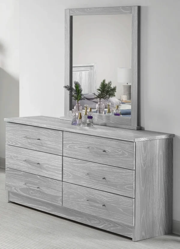 Double Dresser + Mirror Aspen Collection