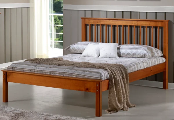 Laguna Platform Bed Pecan